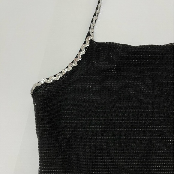 United Colors of Benetton - sequin halter crop top - size small - Picture 3 of 10